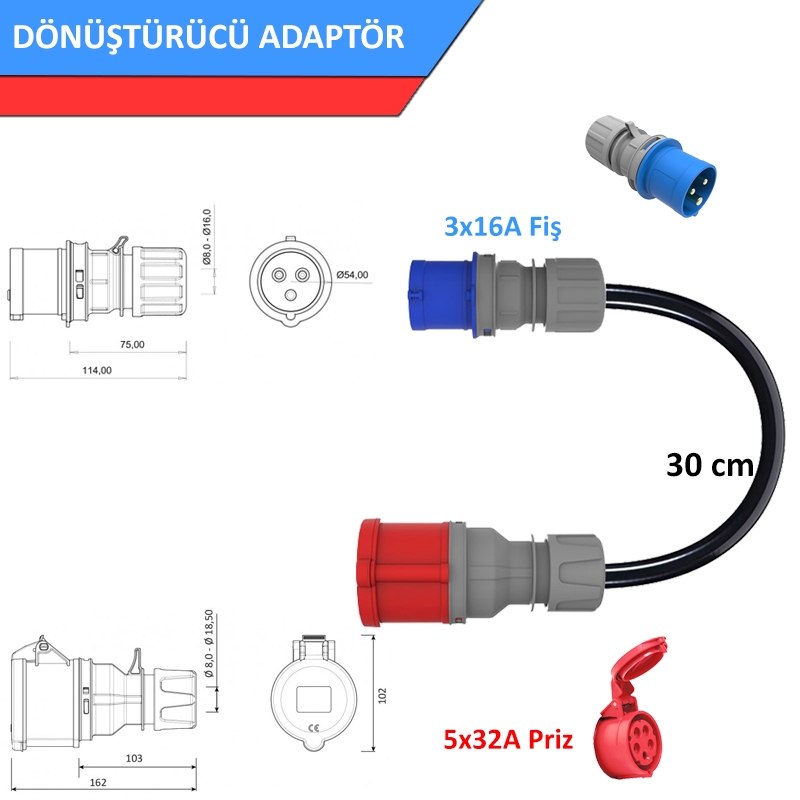 Hgsşarj,%205x32A%20Prİz(Kapaklı),%203x16A%20Fiş%20Dönüştürücü%20Adaptör.%20Cihazınıza%20Uygun%20Adaptörleri%20Dakikalar%20içinde%20Whatsapp%20Hattımızdan%20Öğrenin.%20Teknik%20Destek%200530%209715215