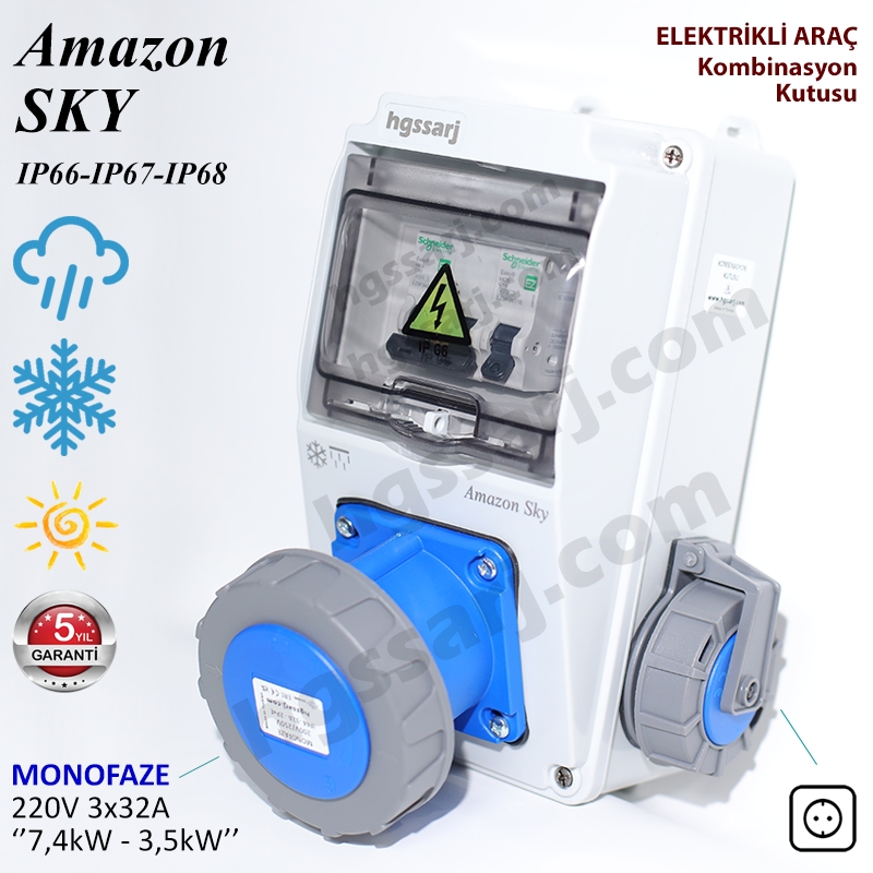 Amazon%20SKY,%20IP66-IP67-IP68,%20Monofaze%20Elektrikli%20Araç%20Kombinasyon%20Kutusu,%20Tesla%20Blue%20Adaptöre%20Uyumlu,%203x32A%20+%201x16A%20-%20Schneider%20Marka%20Sigorta%20Grubu%20-%205%20Yıl%20Garanti