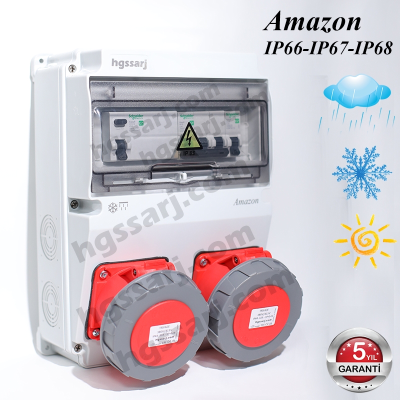 AMAZON%20IP66-IP67-IP68%20Trifaze%20Elektrikli%20Araç%20Kombinasyon%20Kutusu,%205x32A%20+%205x32A%20+%201x16A%20-%20Schneider%20Marka%20Sigorta%20Grubu%20-%205%20Yıl%20Garanti