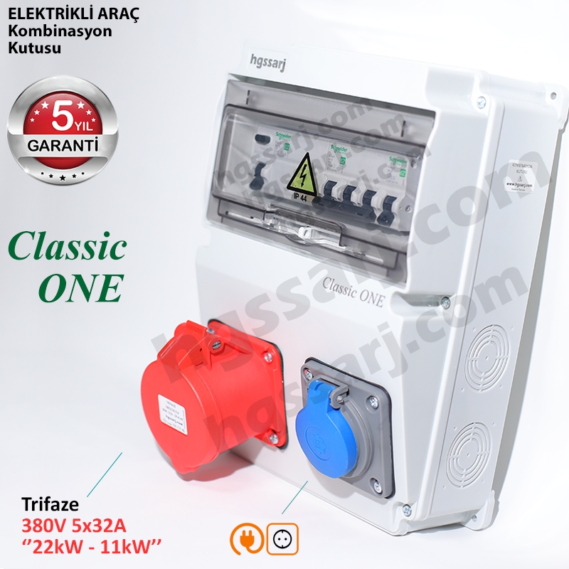 Classic%20ONE,%20Trifaze%20Elektrikli%20Araç%20Kombinasyon%20Kutusu%205x32A%20+%201x16A%20-%20Schneider%20Marka%20Sigorta%20Grubu%20-%205%20Yıl%20Garanti