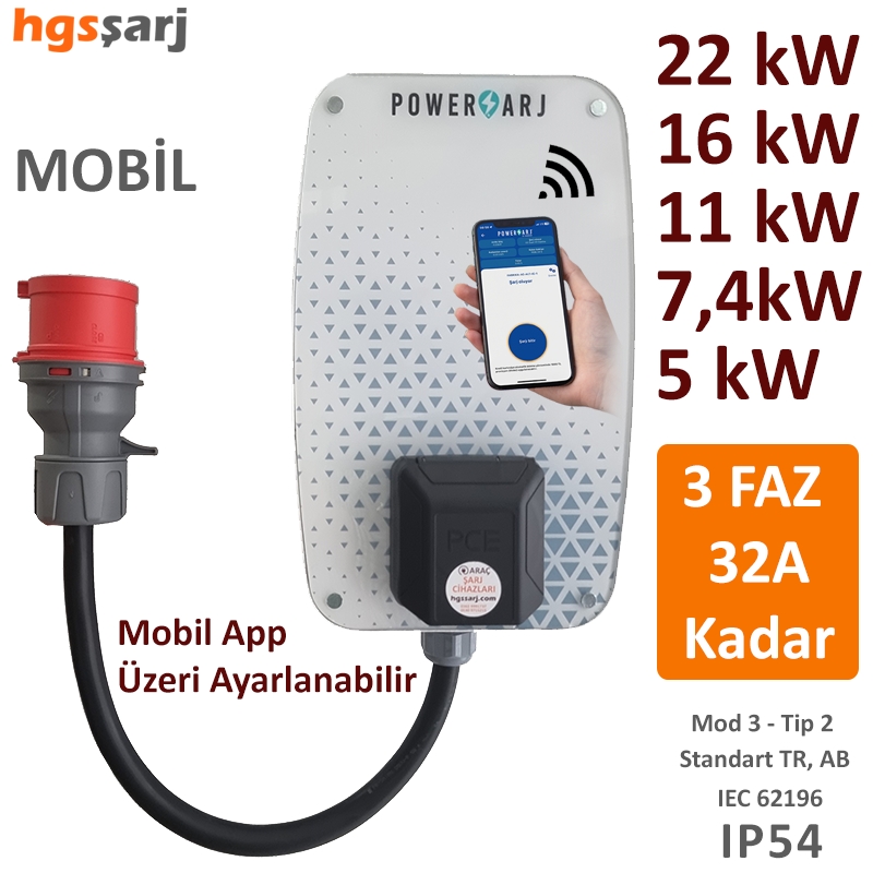 Powerşarj%2022kW,%2016kW,%2011kW,%207,4kW,%205kW,%203,4kW%20Elektrikli%20Araç%20Mobil%20Şarj%20Cihazı.%20Mobil%20App%20üzeri%20ayarlanabilir%20güç%20seçenekleri%20ile%20size%20özel%20güvenli%20ve%20akıllı%20şarj%20çözümleri%20sunar.%20Konutlar%20ve%20iş%20yerleri%20için%20uygundur.