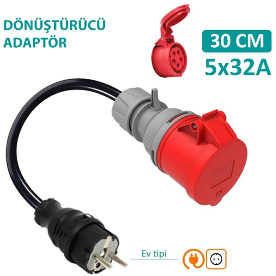 Hgsşarj, 380220V Dönüştürücü Adaptör EV